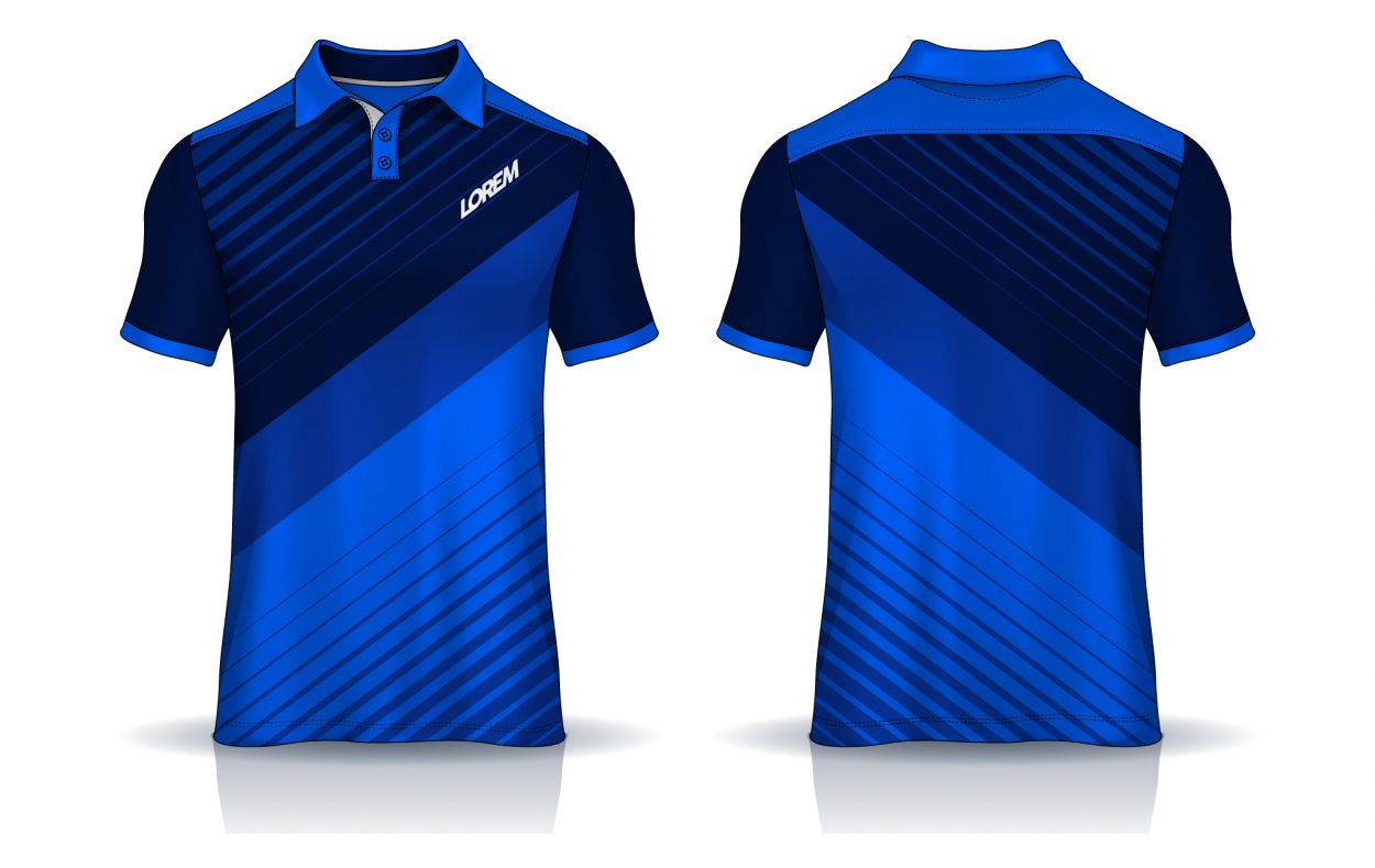 sublimated polo template